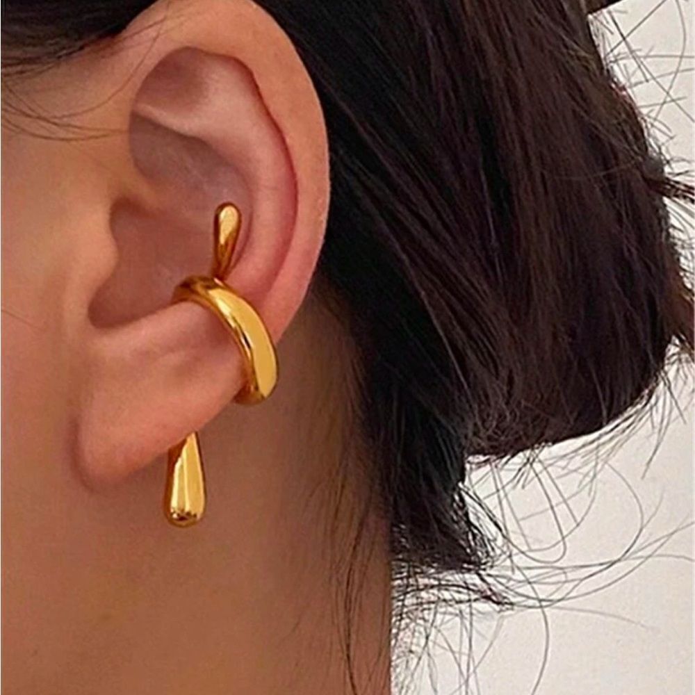 Geo cuff earrings N1250